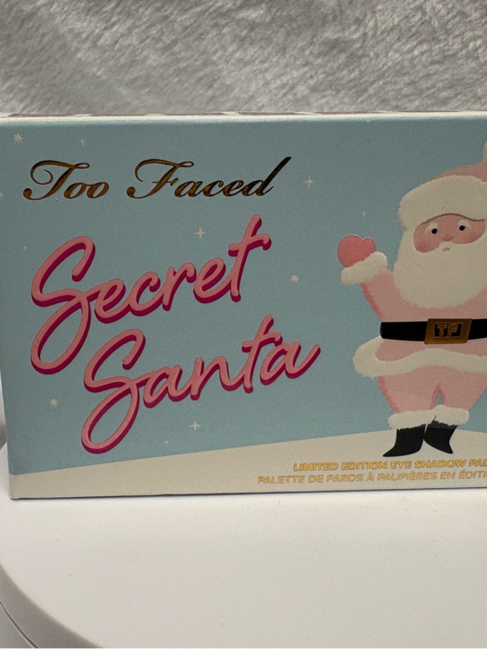 Too Faced Secret Santa Mini Eye Shadow Palette 8g0.28OZ New In Box